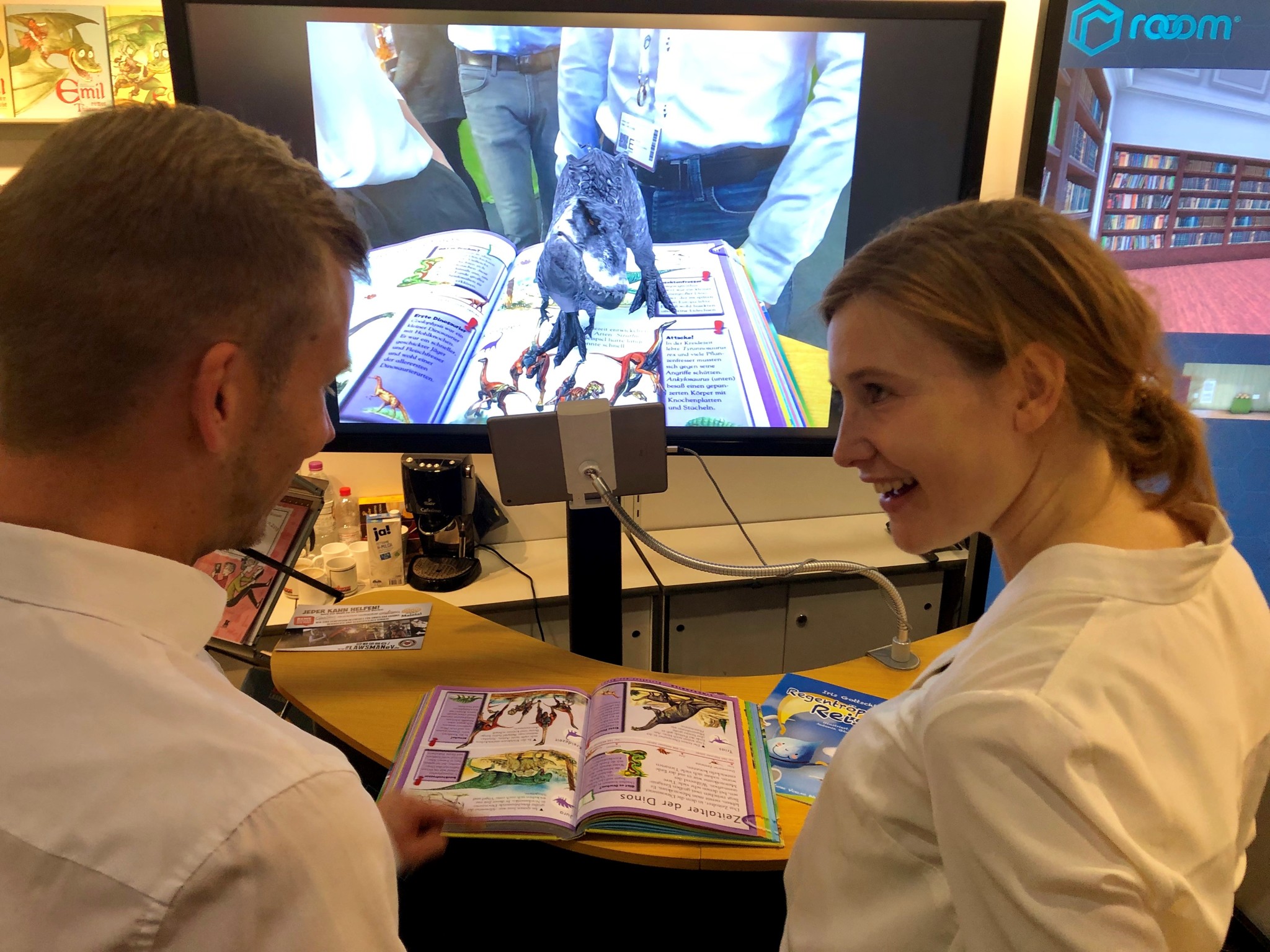 Augmented Reality in children's books at Frankfurter Buchmesse 2019 rooom presents 3D content for children's books at Frankfurter Buchmesse 2019