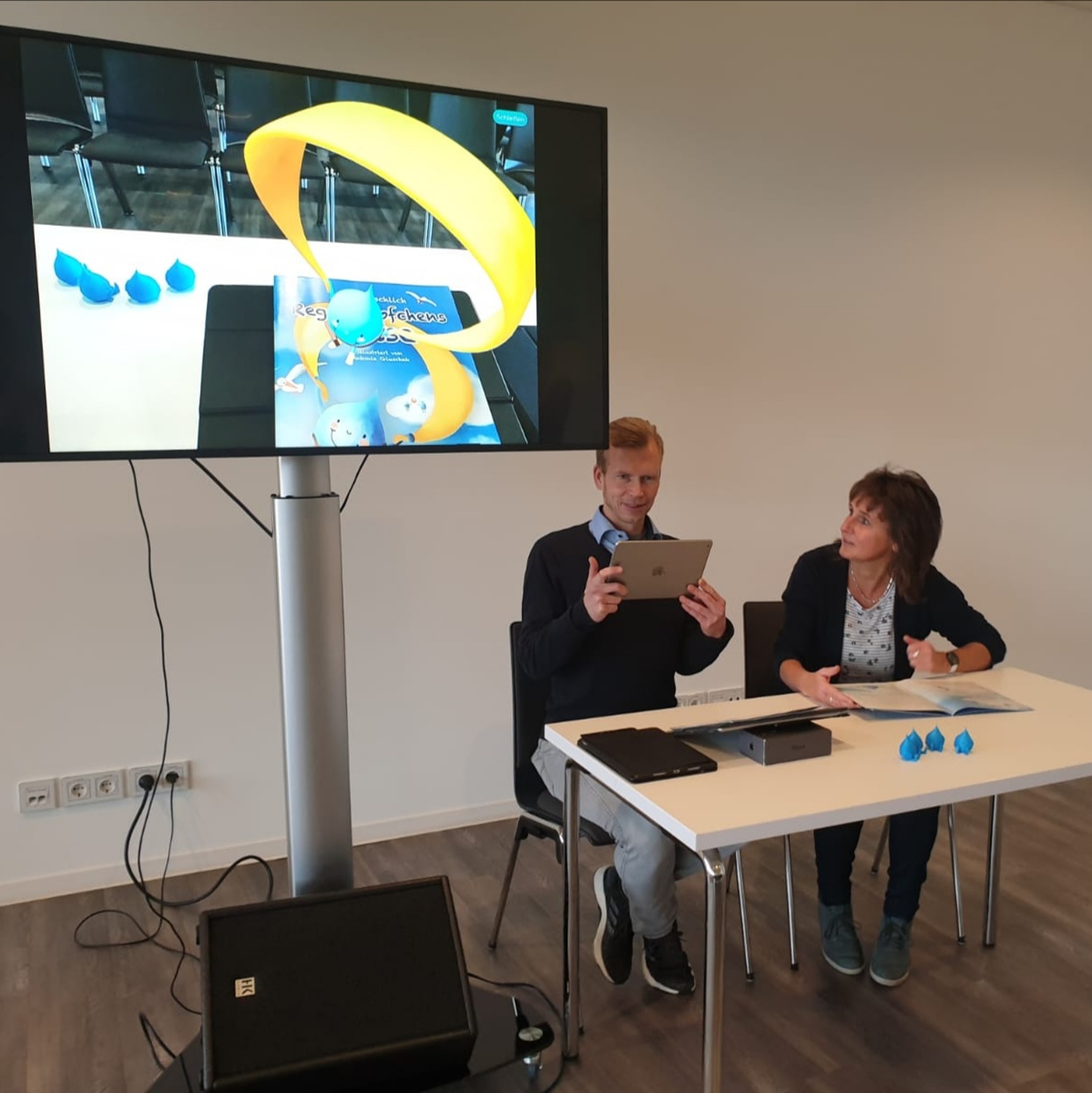 Presentation of The author Iris Gottschlich presents the new children's book