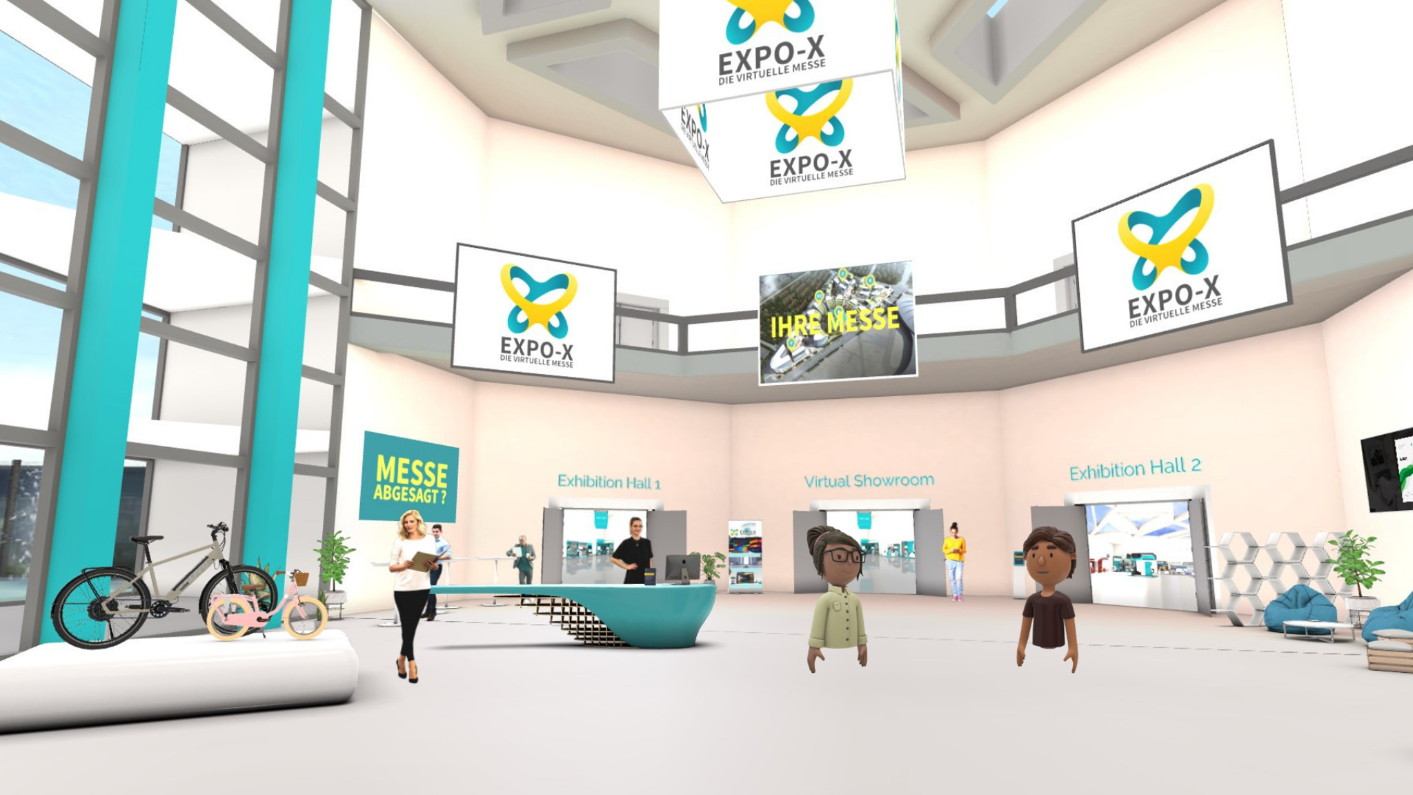 Live Avatars Virtual Event Live Avatars at Online Fair