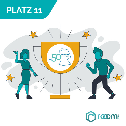 Top 50 Start-ups: rooom AG auf Platz 11 Vorschaubild